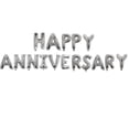 thumbnail image 3 of Happy Anniversary Balloons Banner, Birthday Wedding Anniversary Party Decorations, Rose Gold, 3 of 4