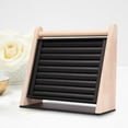 thumbnail image 6 of Rings Display Stand Tray Vertical Holder for Studs Jewelry Organizer Dresser White, 6 of 9