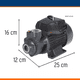 thumbnail image 4 of Bomba periférica Truper BOAP-1/2A2 1/2 HP color negro 60Hz 127V, 4 of 4
