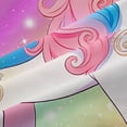 thumbnail image 5 of Erosebridal Kawaii Unicorn Kids Blackout Curtains Set of 2 (52x84 Each),Dreamy Princess Style Window Curtains For Girls, 5 of 7