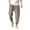 A-Gray, variant on Mens Joggers with Pockets on Side Cotton Linen Cropped Pant Drawstring Big Mens Bottoms Casual Loungewear