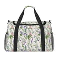 thumbnail image 1 of Disketp Wisteria Flower Bolsa de Viaje Tipo Duffle, Bolso de Mano para Fin de Semana para Mujer, Bolsa de Gimnasio Ligera para Hombre, Esencial para Viajes, 1 of 7