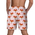 thumbnail image 2 of Lsque Mens Swim Trunks cute fox pink Pattern - Bathing Suit Compression Liner - Beach Swim Shorts Swimwear - (S-3XL) - Stretch Quick Dry -XX-Large, 2 of 9