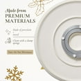 thumbnail image 4 of Spode Christmas Tree Lazy Susan - Non Skid 360 Degree Rotation, Holiday Space Saver for Kitchen, Cabinet, Pantry, Rotating Spice Rack Organization for Easy Access, Festive Entertaining, 4 of 7