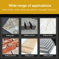 thumbnail image 3 of MYG Hex Cross Triangle Drill Bit For All Ceramic Vitrified Tile Glass Marble Granite, 3 of 9