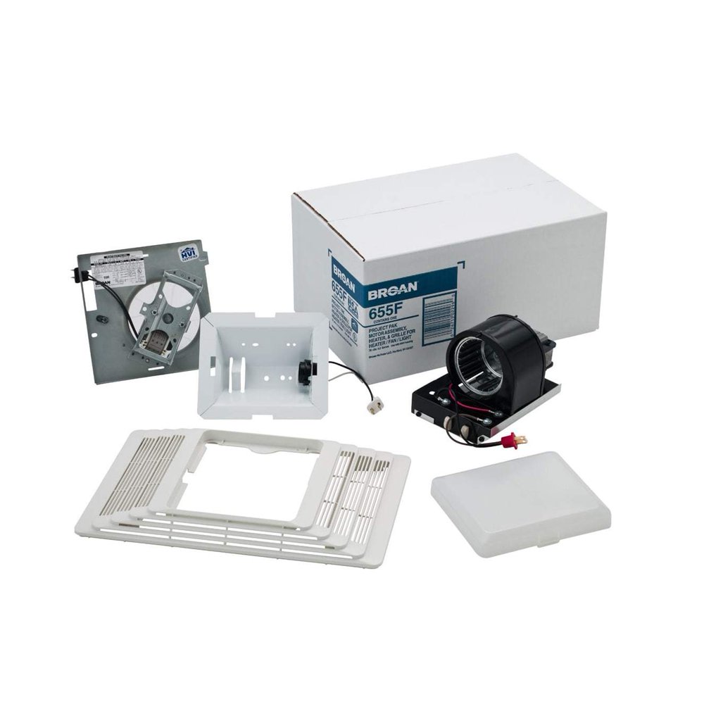 Broan Nutone Finish Pack. Heater/Fan/Light Assembly And Grille