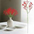 thumbnail image 2 of RZDLIZJ Artificial plants,1pcs Babys Breath Artificial Flowers for Decoration Fake Gypsophila Bouquet for Flower Arrangement Light,Red, 2 of 8