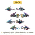 thumbnail image 4 of 4 Pack Vintage Sweater Clips Cape Cloak Clasp Cardigan Clips for Women, Colorful, 4 of 6