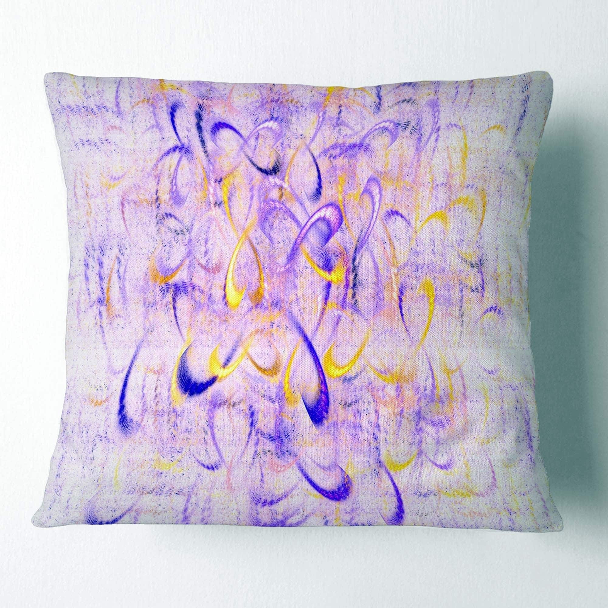 purple throw pillows walmart