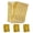 Gold Stripe Bags, variant on MATROOY 100sets Clear Flat Cello Cellophane Treat Bags with Twist Ties for Gift Candy-Blue Twist Ties