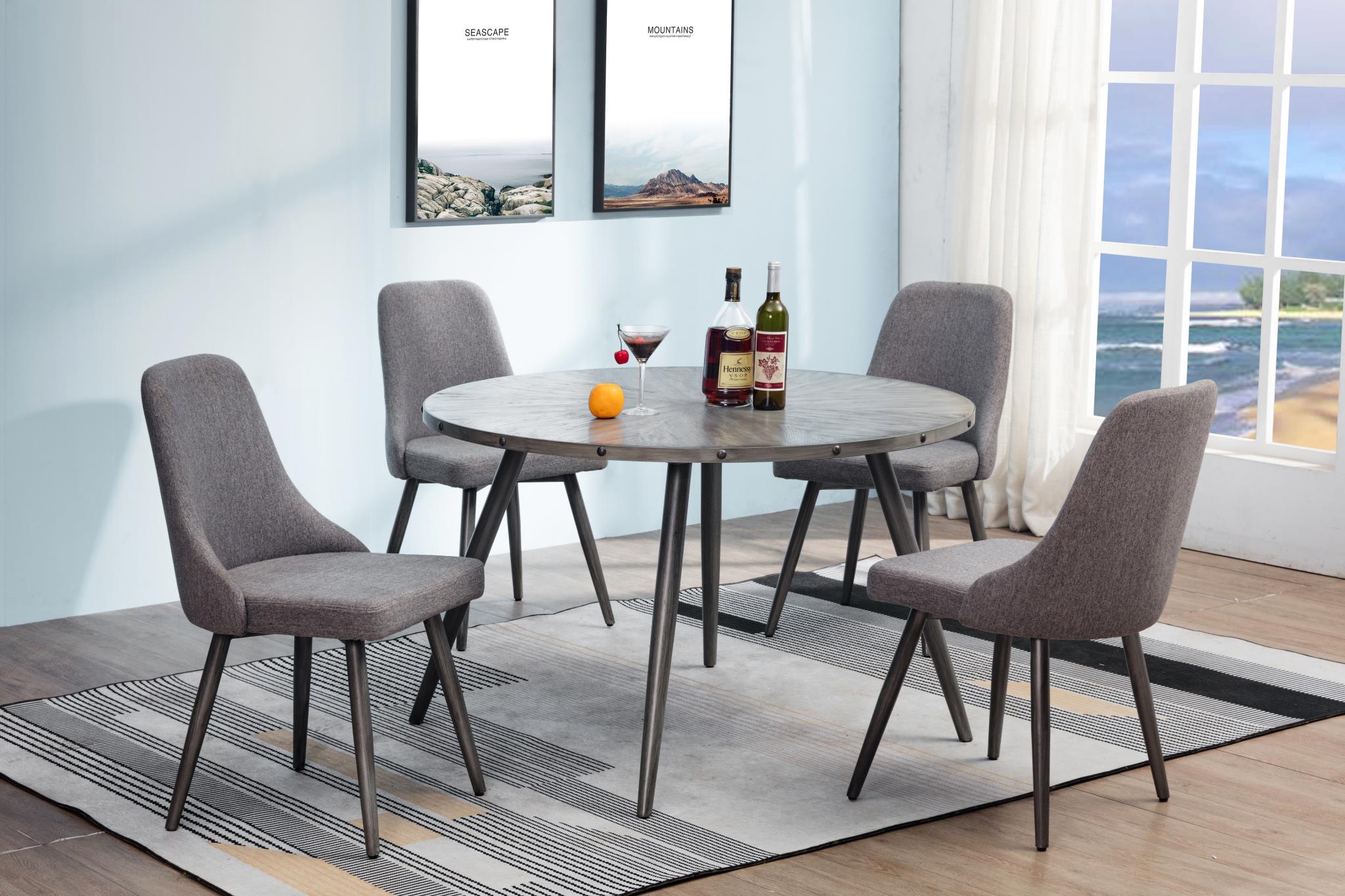 amart round dining table and chairs