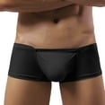 thumbnail image 5 of Sngxgn Breathable Men's Underwear Comfortsoft Boxer Briefs(Black,M), 5 of 5