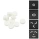 thumbnail image 4 of 10Pcs Flute Key Cover Universal Repair Parts Musical Instrument Accessories Rubber Soft Open Hole Plugs Flute Hole Plug, 4 of 4