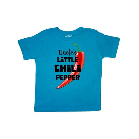 

Inktastic Uncle s Little Chili Pepper Gift Toddler Boy or Toddler Girl T-Shirt