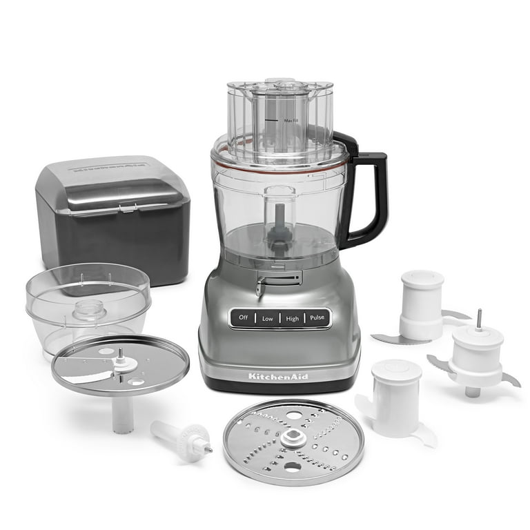 KitchenAid 11-Cup Food Processor with ExactSlice System KFP1133CU - Contour Silver
