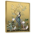 thumbnail image 3 of Designart 'Chinoiserie With Peonies and Birds VI' Traditional Framed Canvas Wall Art Print, 3 of 5