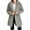 A01-Gray, variant on Girls Boys Fleece Jacket Texture Sherpa Fuzzy Jacket Hooded Winter Coat Oversized Buttons Down Plush Cardigan Outerwear
