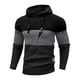 thumbnail image 3 of MHFRRA Sudadera Deportiva Informal de Manga Larga con Capucha y Bloques de Color para Hombre, Otoño E Invierno Negro, 3 of 3