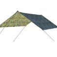 thumbnail image 3 of Waterproof Tent Tarp Travel Useful Canopy Sunshade Mat Floor Mat Moisture Resistant Multi-functional Shade Sail for Beach Backyard 100*145CM, 3 of 9