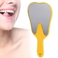 thumbnail image 3 of Espejo de mano Dental aleatorio, espejo de mano con forma de diente Molar con mango para salón de oficina Dental, peluquería y belleza, 3 of 8