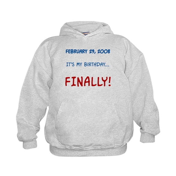 CafePress - My Birthday... FINALLY - Kids Hooded Sweatshirt, Classic Hoodie