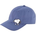 thumbnail image 1 of Gorra de béisbol Concept One Peanuts Snoopy Peek-a-Boo Blue, 1 of 6