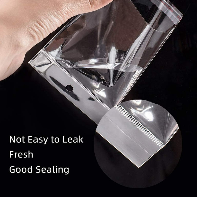Fresh Hero Clear Plastic Full Mesh External Packaging Bag Roll - 3 mil -  15 x 50' - 10 count box