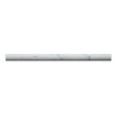 thumbnail image 2 of Italian Carrara White Marble Honed 3/4 X 12 Bullnose Liner Trim - Box of 5 Pcs., 2 of 8