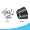 thumbnail image 3 of Uxcell 0.51" H x 0.83" W Rubber Bumper Feet with Stainless Steel Washer and Screws 12Pack, 3 of 5
