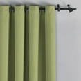 thumbnail image 2 of Home Soft Things Solid Blackout Curtains/Drapes Thermal Insulated Grommet Darkening Curtains, 2 Curtains and 2 Tiebacks Set - Sage - 54 x 96 inches, 2 of 7