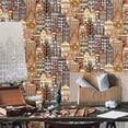 thumbnail image 4 of Building Embossed Wallpaper, Apartment Home Wallcovering: 41.7”W x 614”H- 177.80 sq ft, 4 of 6