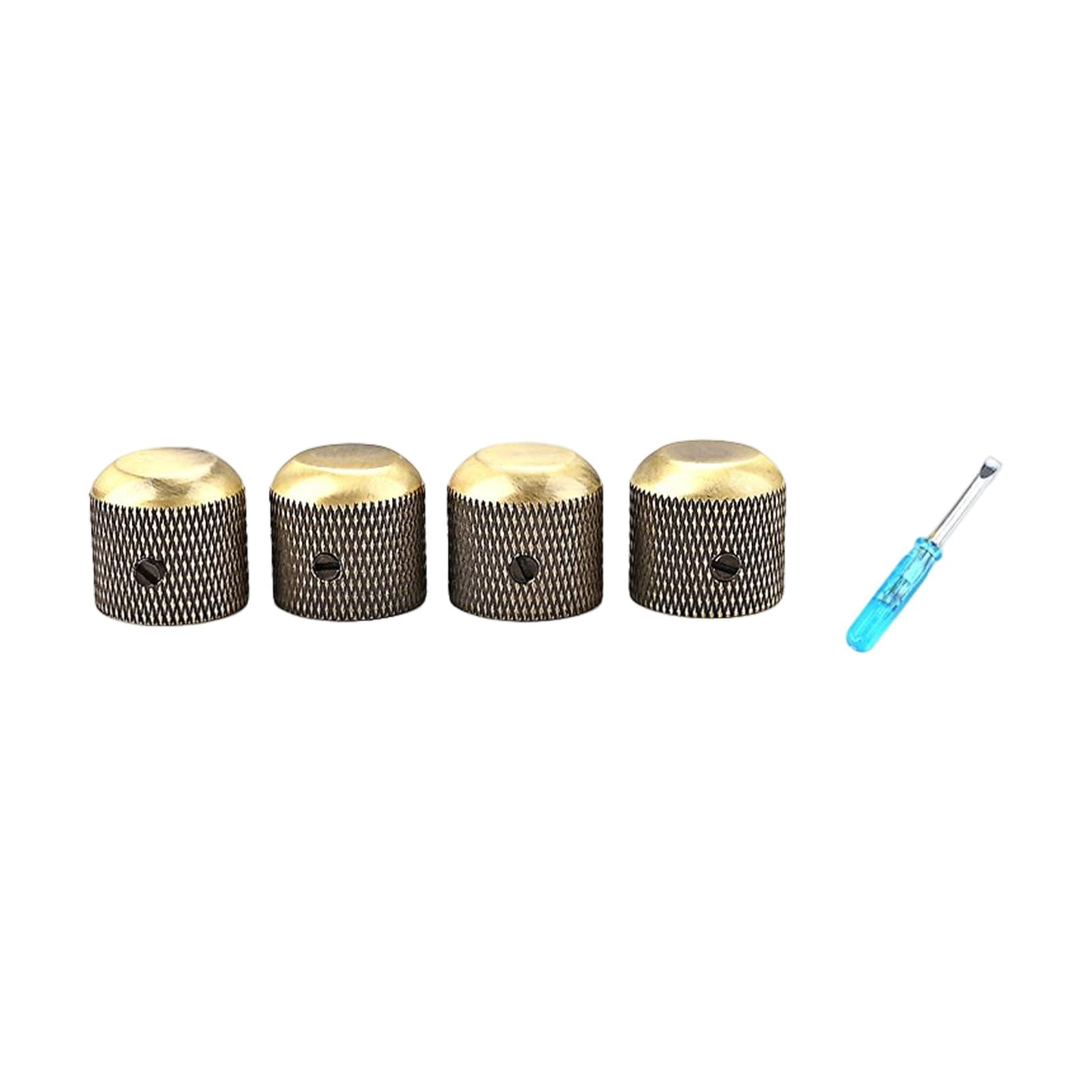 LeeQinersw #4x Volume Knobs Guitar Parts Professional Speed Control Knobs Guitar Knobs for