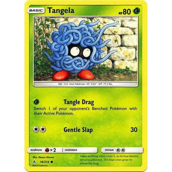 Pokemon Unbroken Bonds Tangela #16