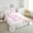 Pink B, variant on Erosebridal Initial E Letter Bedding Sets Twin with Comforter, Floral Monogrammed Duvet Insert, Initial A-Z Decor, Reversible