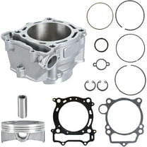 EPOTOOR Cylinder Kit Piston 13.5:1 for Yamaha YFZ450 Stock Bore 95mm 2004-2009 2012-13