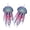 A, variant on Artistic Bohemian Tassels Earrings Jellyfish Shape Handmade Beads Earrings Festival Ear Accessories for a Trendy Look