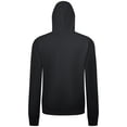 thumbnail image 3 of Men's Levelwear  Black Utah Mammoth Technic Quarter-Zip Pullover Hoodie, 3 of 3