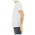 thumbnail image 3 of Yellow Rooster Unisex Poly-Cotton Short Sleeve Tee White Marble S, 3 of 6
