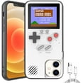 thumbnail image 1 of Gameboy Phone Cases, Retro 3D Gameboy Case for iPhone with 36 Small Games, Color Display Shockproof Video Game Phone Case, Phone Protective Case (for iPhone 11 Pro, White), 1 of 7