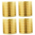 thumbnail image 4 of 4 piezas de patas elevadoras para muebles redondas de metal antideslizantes, resistentes y ajustables, soporte para escritorios, camas, tocadores, Oro, 4 of 8