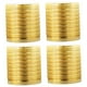 thumbnail image 4 of 4 elevadores de muebles de 4,3 cm a 7,5 cm de altura ajustable con patas antideslizantes de metal resistente. Oro, 4 of 9