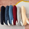 thumbnail image 4 of Tittly Slouch Socks Socks for Women Floor Stockings Plus Thick To Keep Warm Sock Lightweight Cotton Socks Cute Socks Cotton Socks Blue 46-48, 4 of 4