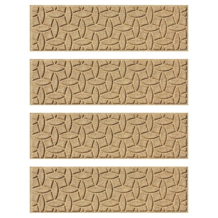 - Bungalow Flooring Ellipse Indoor/Outdoor Stair Treads - Set of 4