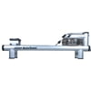 WaterRower M1 HiRise Water Rowing Machine, Silver, 700 lb