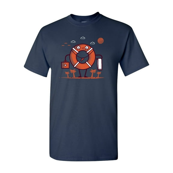 Randy Otter Safety First DT Adult T-Shirt Tee