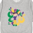 thumbnail image 3 of Inktastic Mardi Gras Boy Toddler Sweatshirt, 3 of 4