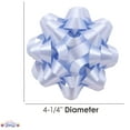 thumbnail image 2 of PMU Decorative Confetti Gift Bows, 4-1/4 Inch Large, Light Blue (12/Pkg) Pkg/1, 2 of 7