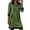 Army Green, variant on Gytharion Women's Pullover Dresses Half Zip Comfortable Stylish Collared Dresses Long Sleeve Versatile Classic Casual Dresses