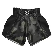 green, variant on Fluory Muay Thai Shorts Camouflage Boxing Training Shorts Men's Boxing Clothing Free Fight Shorts Women Pants