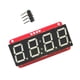 thumbnail image 5 of 2x 0.56 "Módulo de pantalla LED de 4 bits y 7 13P Suministros electrónicos de bricolaje rojos, 5 of 6